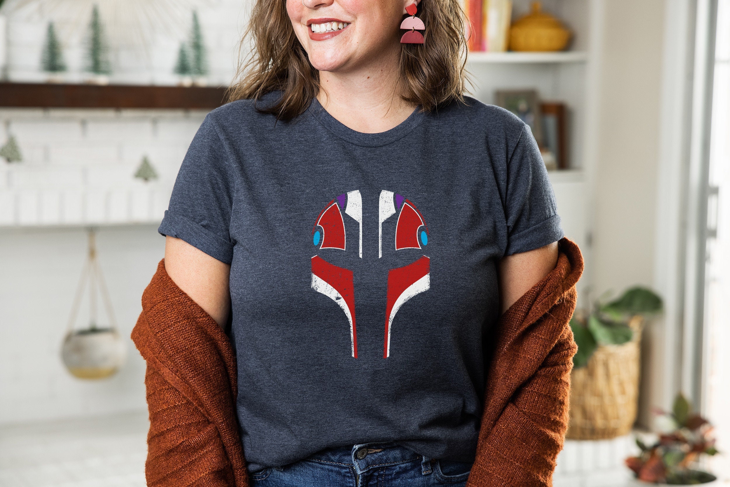 Sabine Wren Helmet Art Shirt - Star Wars-inspired