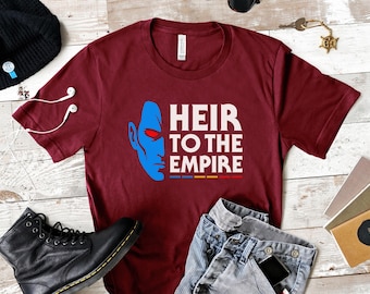 Thrawn Heir to the Empire-gezicht T-shirt, Ahsoka geïnspireerd T-shirt, Grand Admiral fanshirt