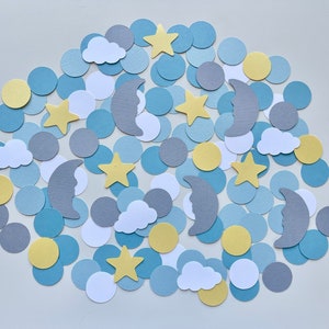 Twinkle Twinkle Little Star Konfetti - Kleiner Stern Baby Shower Deko - Kleiner Stern Geburtstag Deko - Pastell Baby Shower Konfetti