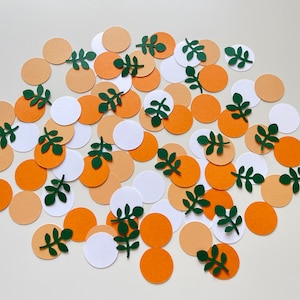 Little Cutie Confetti, Hey cutie, coriandoli di agrumi, coriandoli del primo compleanno, coriandoli verde arancione, coriandoli da sposa