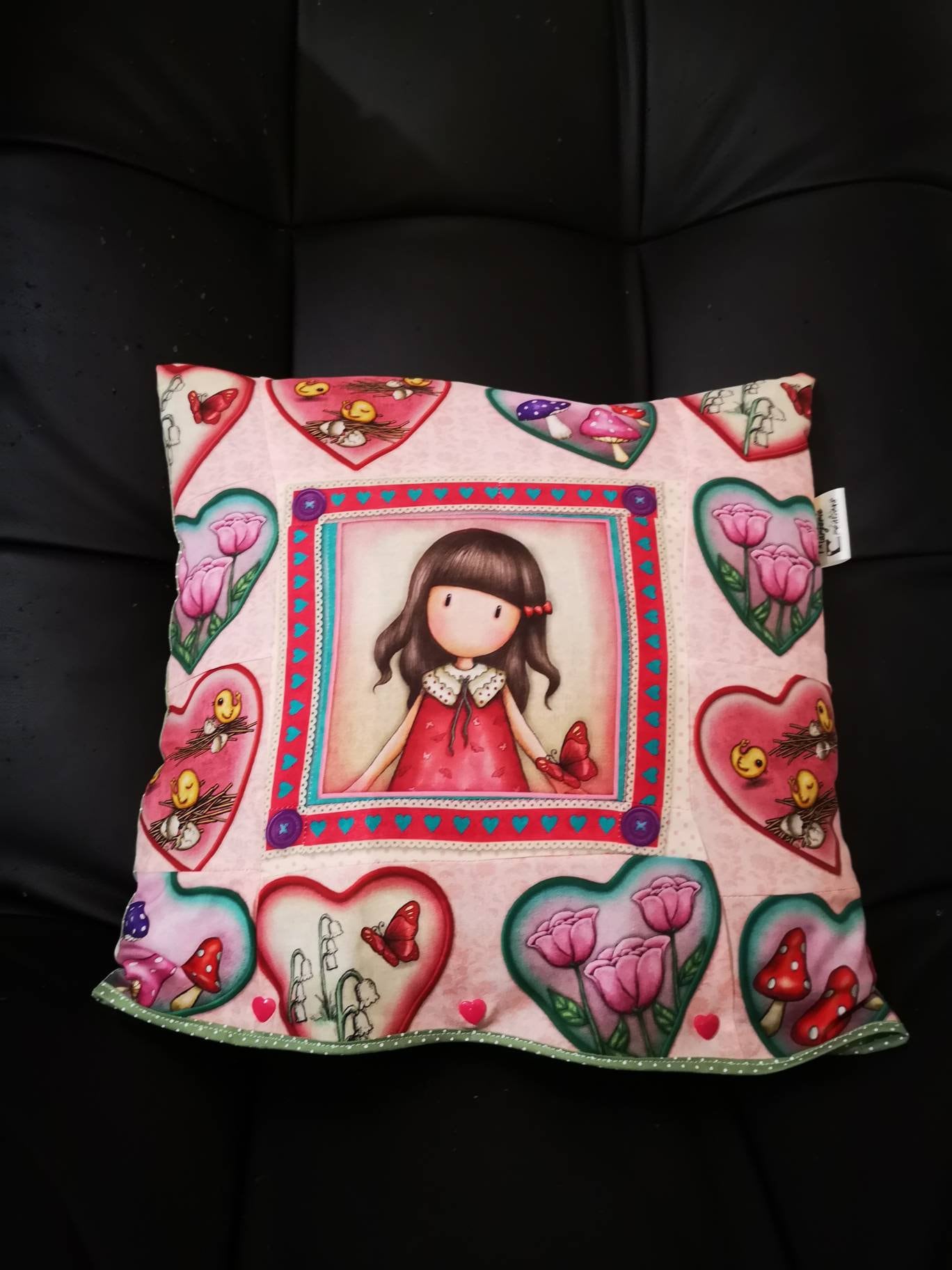 Housse de Coussin Gorjuss Patchwork