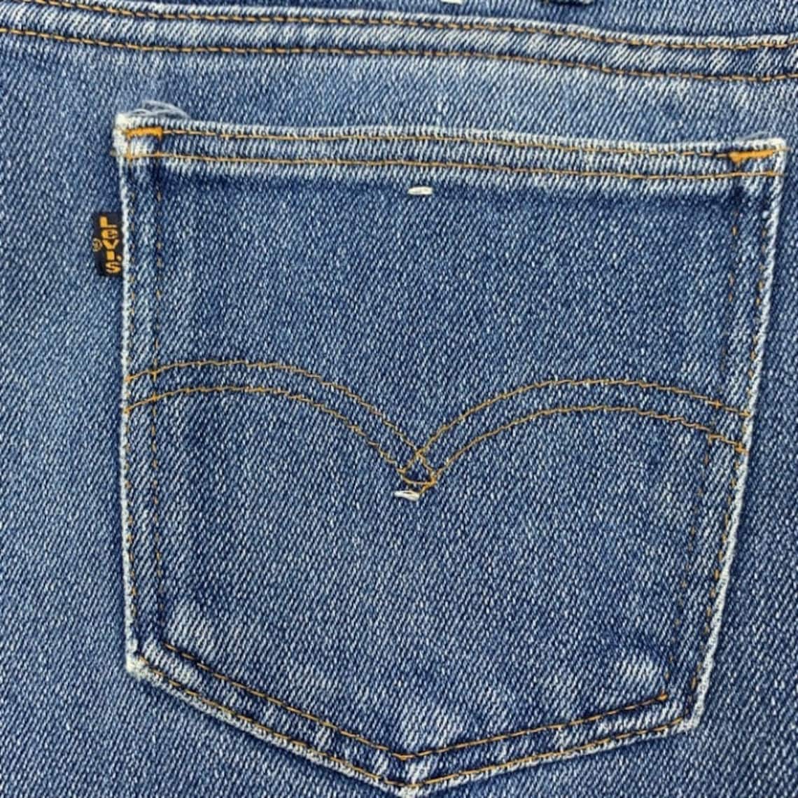 Vintage Levis Black Tab jeans 36x28 | Etsy
