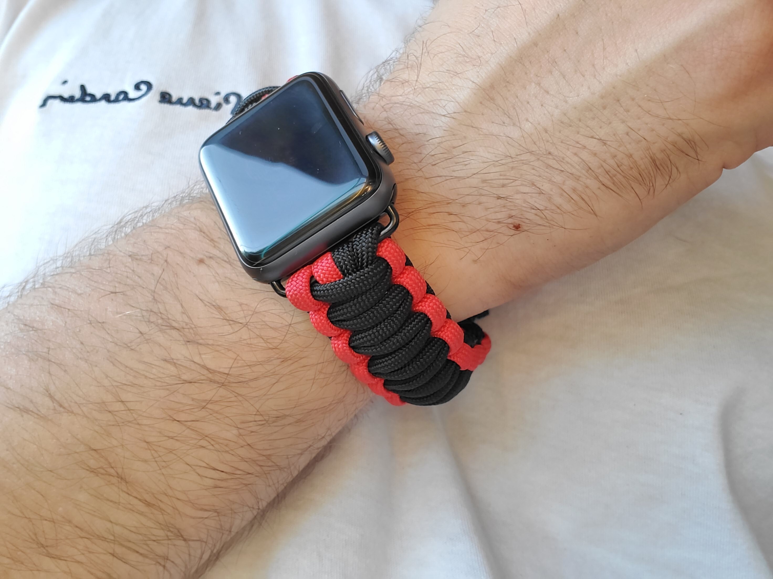 Paracord band Apple Watch strap for men women Apple watch Etsy