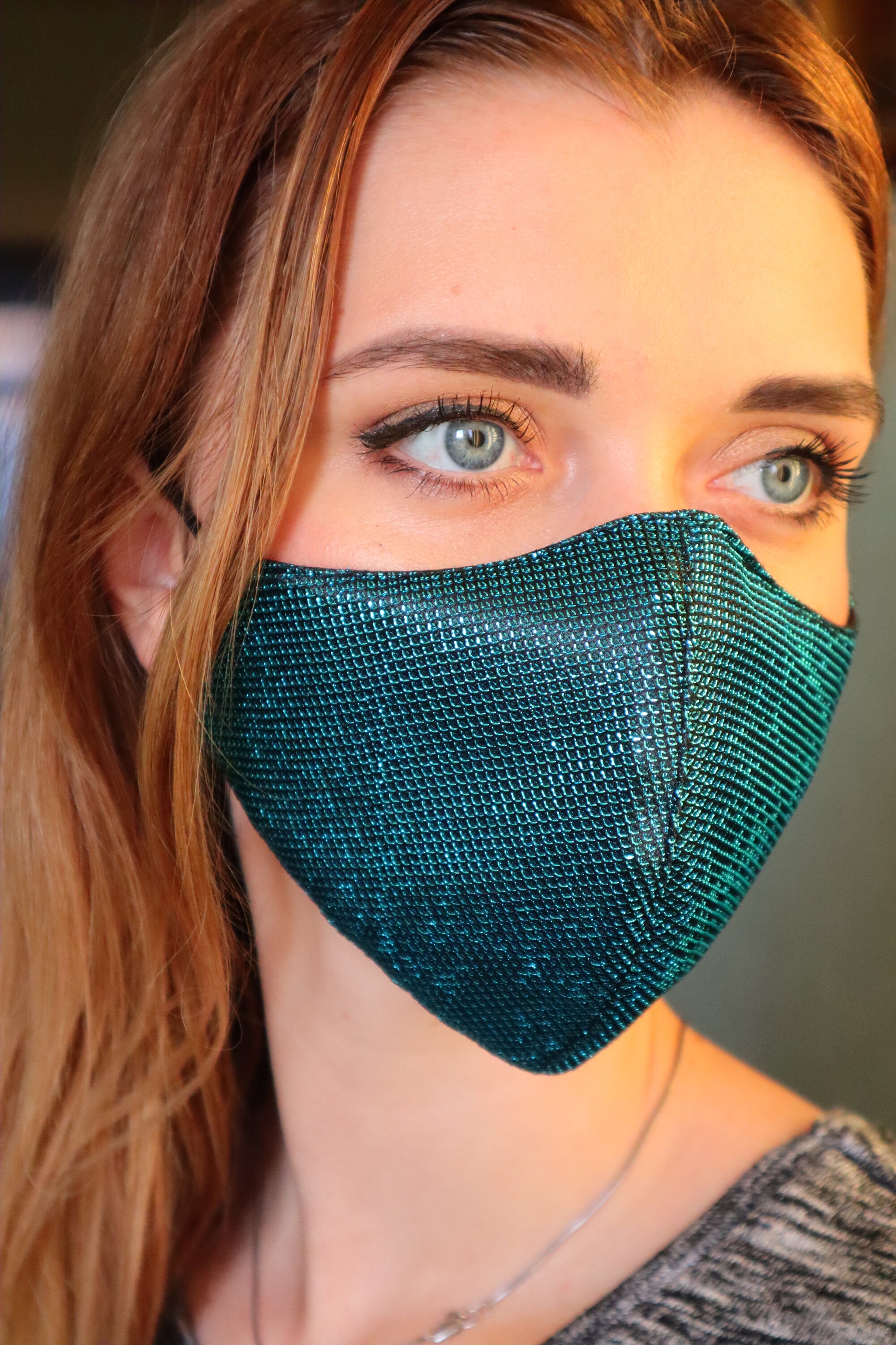 Glitter Face Mask Woman Face Mask Cotton Face Mask Etsy