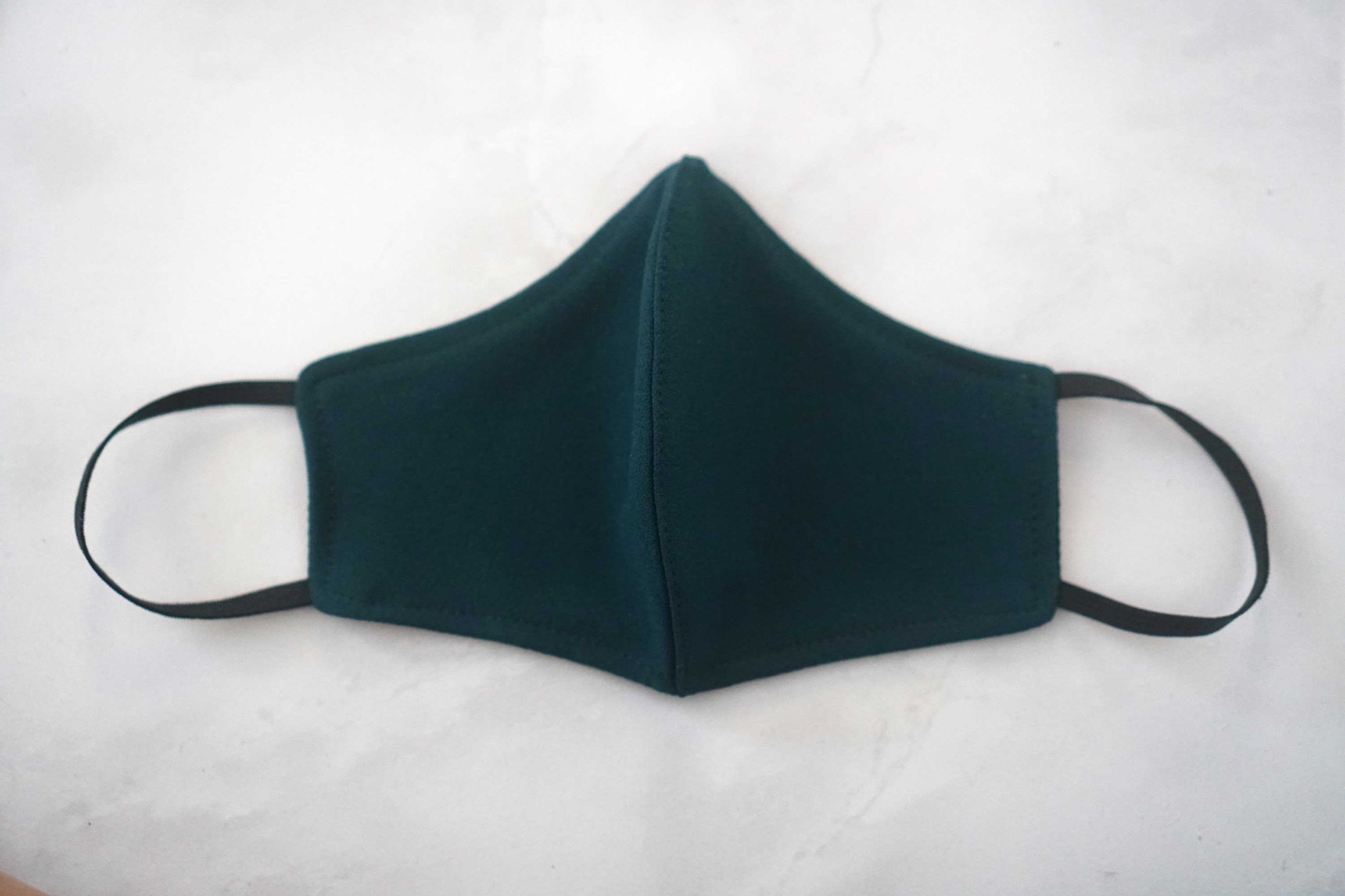 Men and Women Green Face Mask Emerald Reusable Washable Etsy