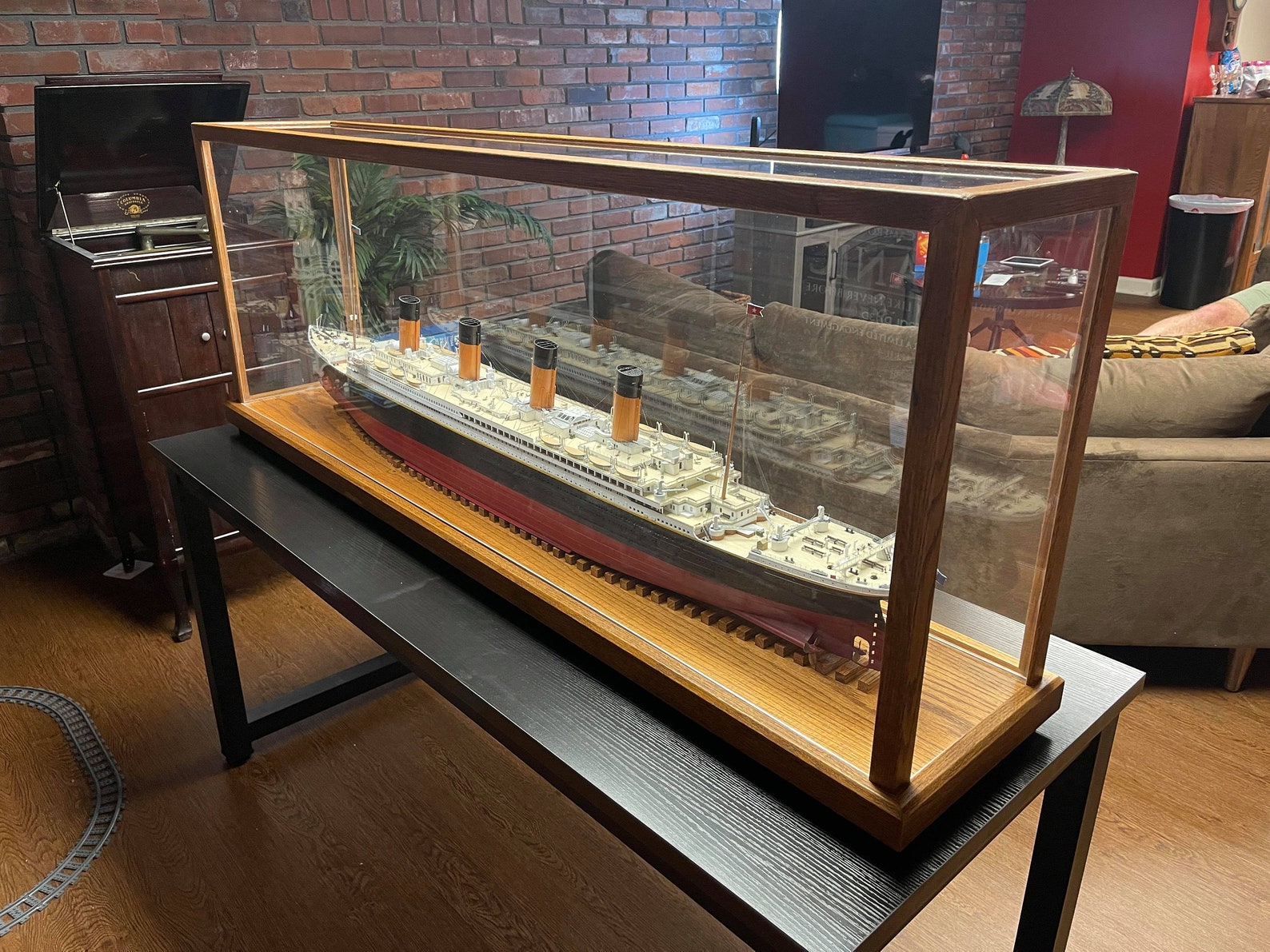 Custom Large Display Case For Ship Models Boats Collectible Etsy Canada