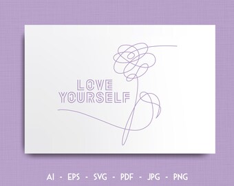Free Free 134 Bts Love Yourself Svg SVG PNG EPS DXF File