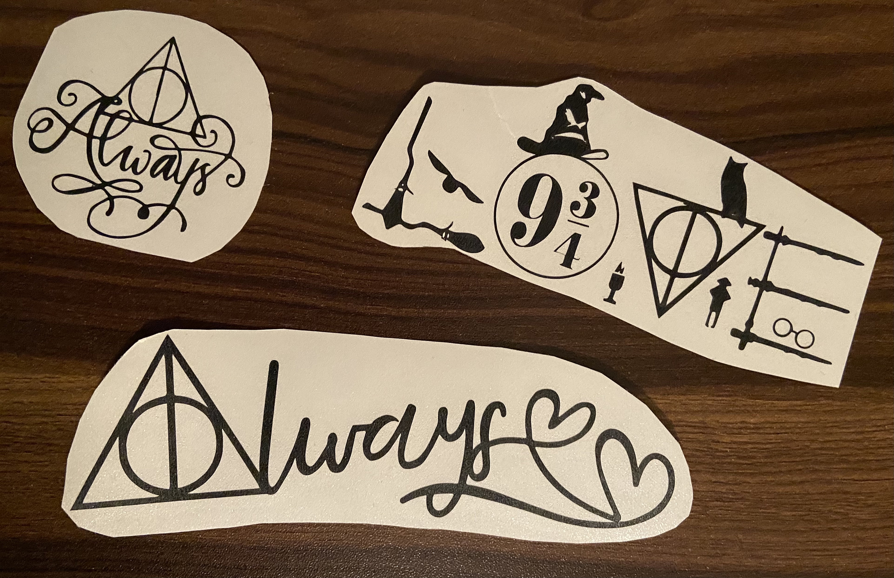 Harry Potter Hogwarts Car Decals Vinyl Decals Etsy
