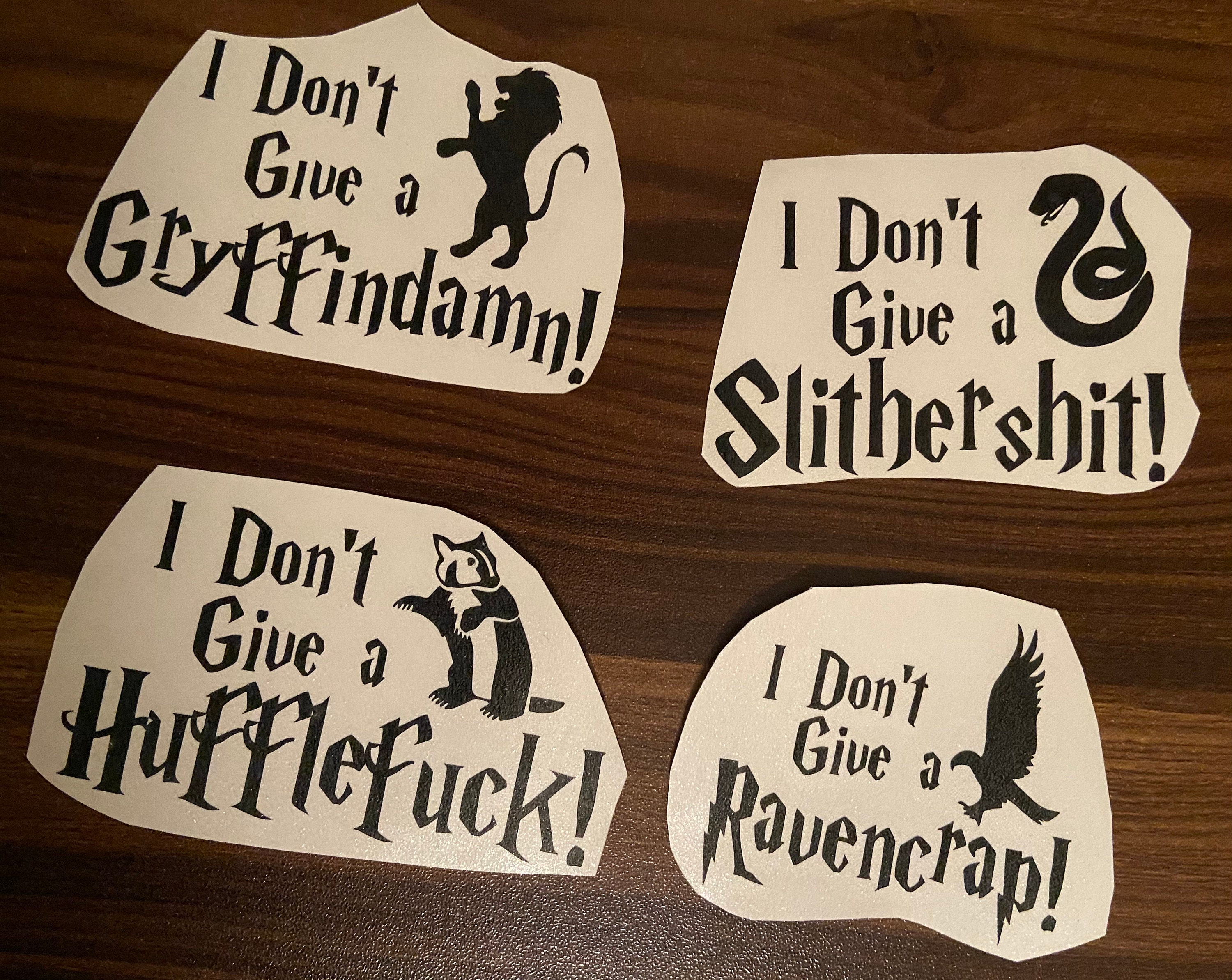 Harry Potter Hogwarts Car Decals Vinyl Decals Etsy