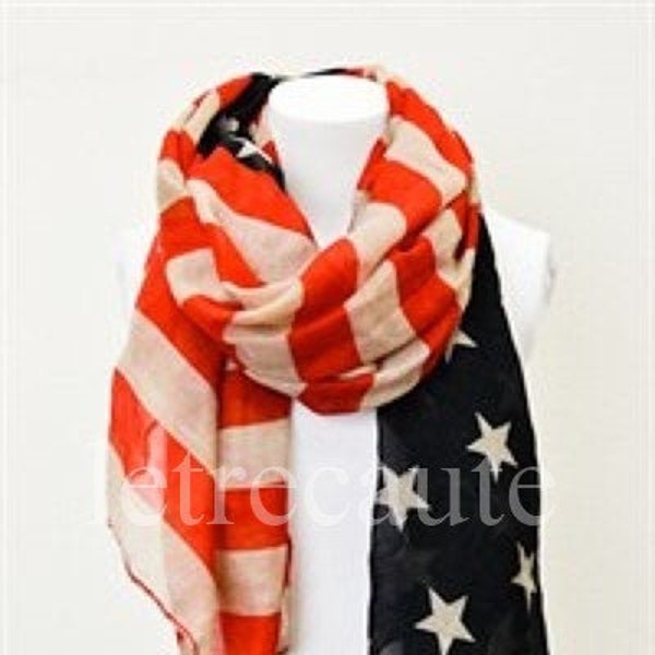 American Flag US Flag Scarf