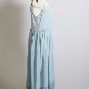 Lace Trim Cotton Lingerie Slip Dress - Etsy
