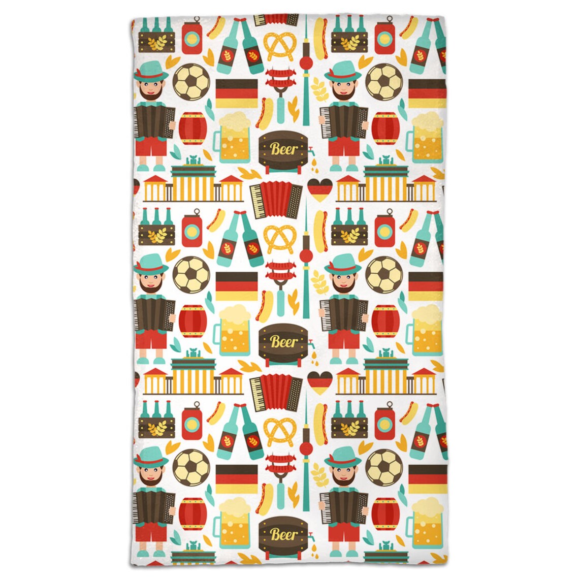 German Hand Towel Germany Bathroom Towel Munich Etsy