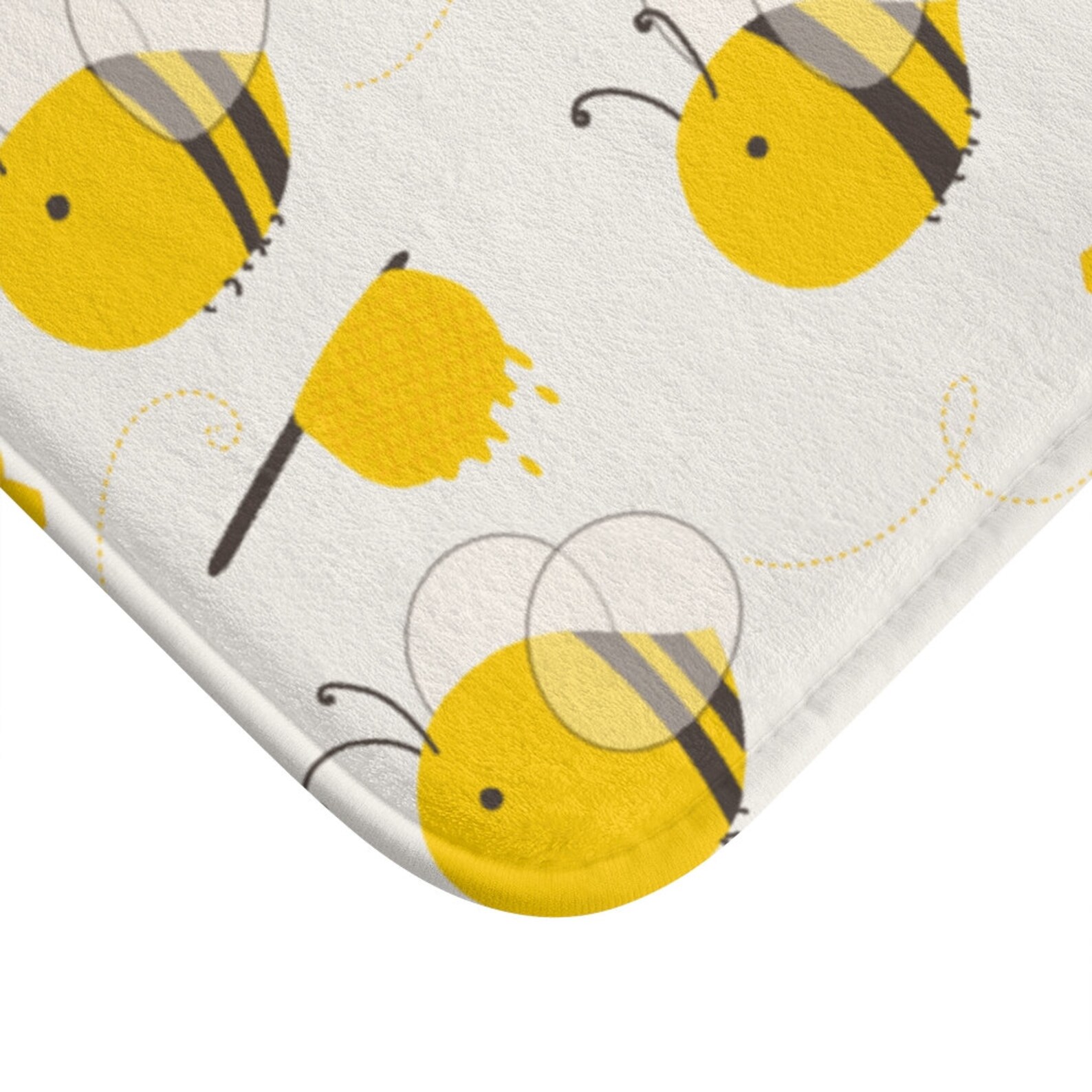 Bumble Bee Bath Rug Honey Bee Shower Mat Wasp Etsy