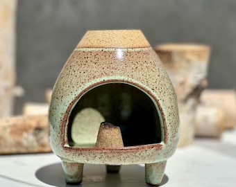 The Original Chimenea - Handmade Incense Chimenea, Incense Holder, Cone Incense Holder, Ceramic Candle Holder