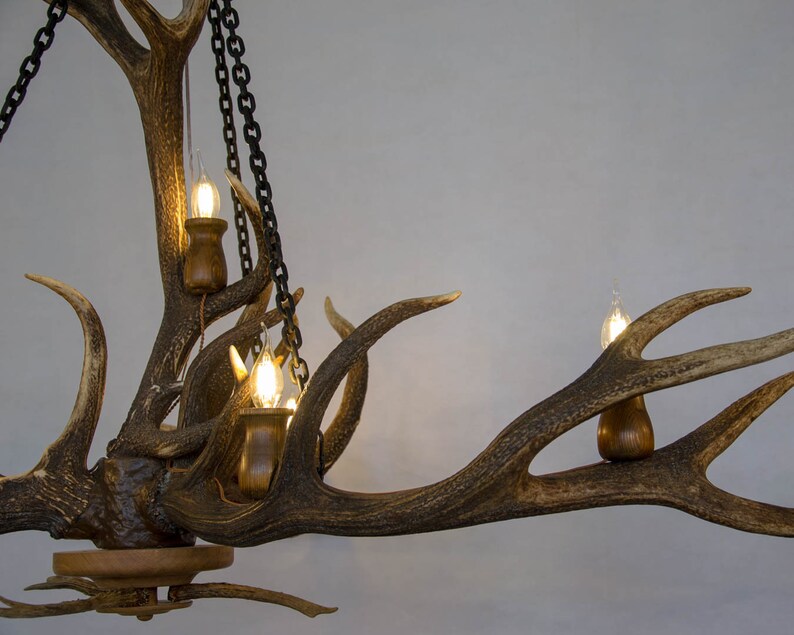 Deer Antler Chandelier beta Etsy
