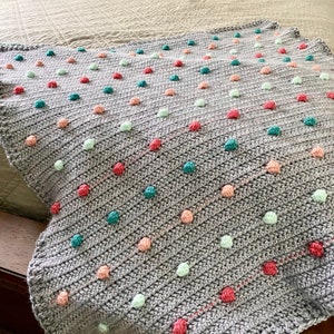 Baby Girl Polka Dot Blanket