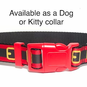 Santa’s Belt collar