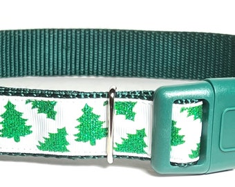 Sparkly Christmas Tree Collar