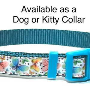 Pastel Butterfly collar