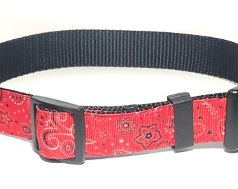 Red Bandana collar