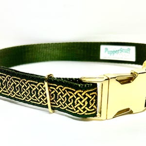 Golden Celtic Knot Collar