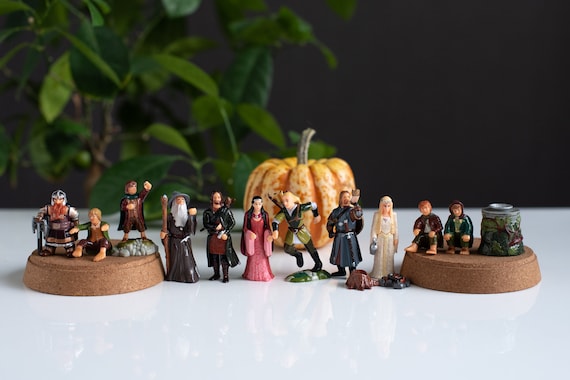 Vintage Lord of the Rings Kinder Surprise Figures, 2001 Ferrero