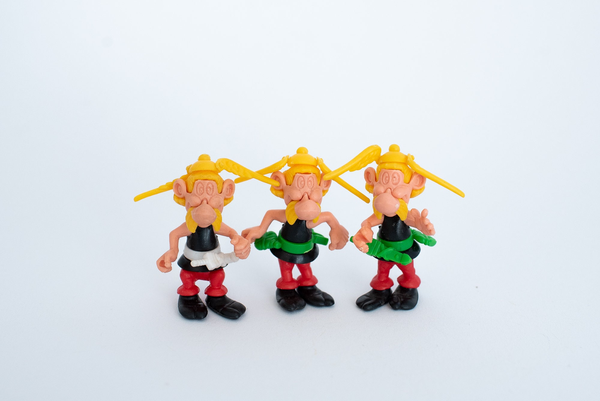 1991 Ferrero Kinder Surprise Vintage Asterix and Obelix Set