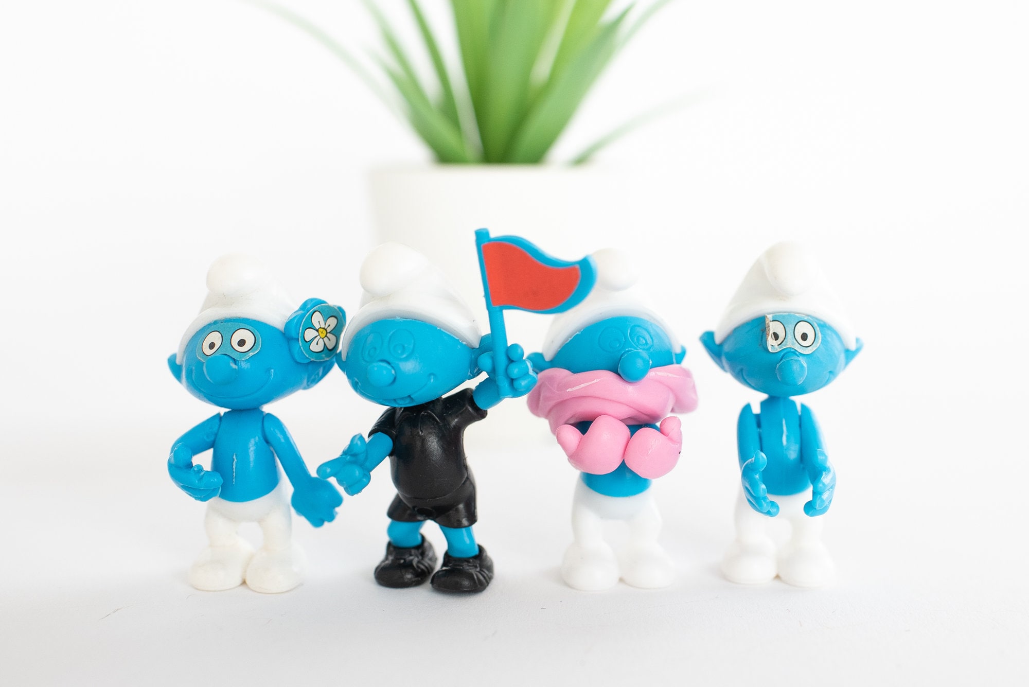 1990 Ferrero Kinder Surprise Vintage Smurfs, Schlümpfe Kinder Joy