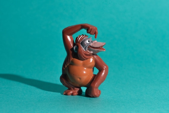 1985 Ferrero Kinder Surprise Vintage Jungle Book, Mowgli, King
