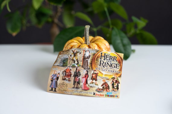 Винтажные фигурки Kinder Surprise 2001 года «Властелин колец