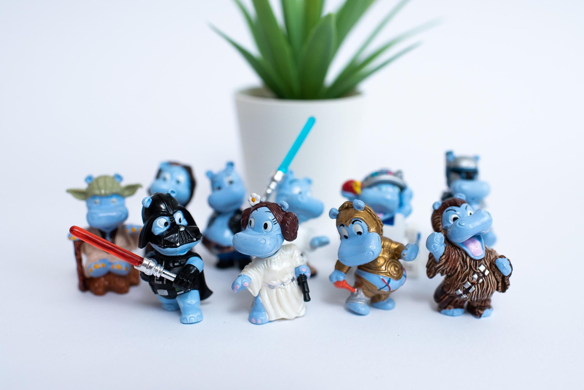 Ferrero Kinder Surprise Vintage Happy Hippos Star Wars / Hipperium
