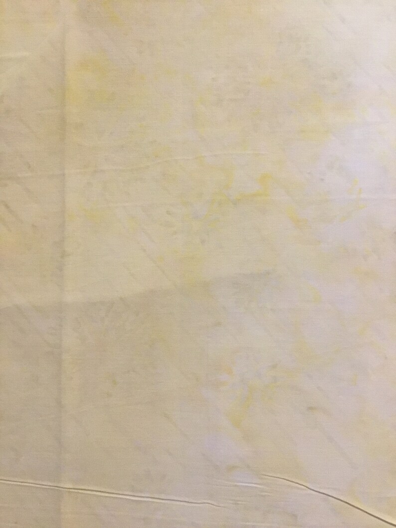Stars Yellow Batik Fabric