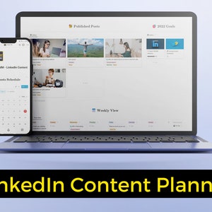 LinkedIn Content Planner - Bright SMM
