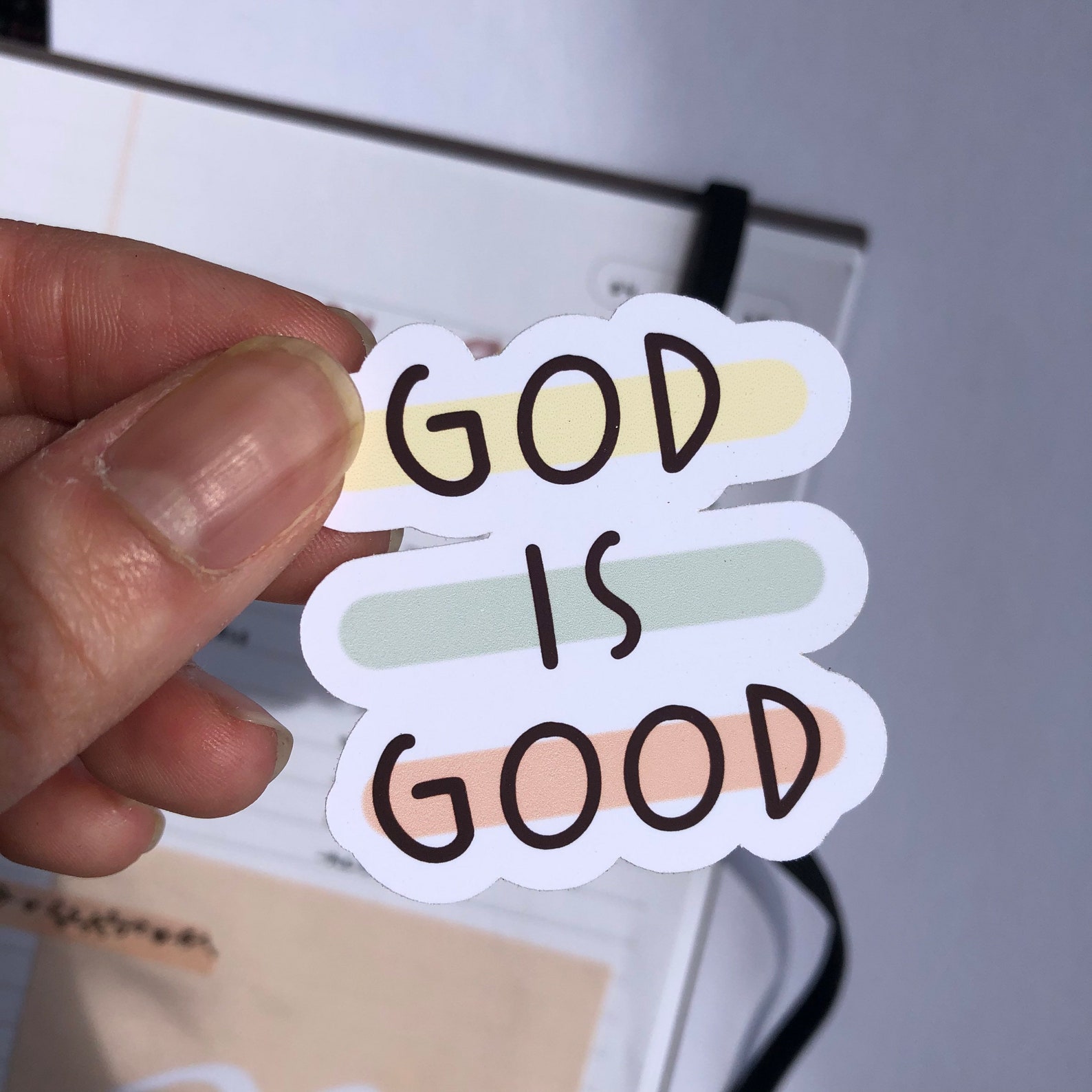 Bible Verse Inspired Dainty Peach Blossoms Floral Sticker Pack Etsy