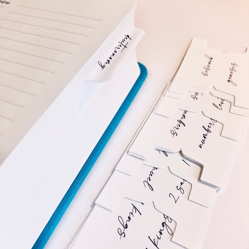 dainty-classic-simple-cursive-bible-tabs-66-book-9-blank-etsy