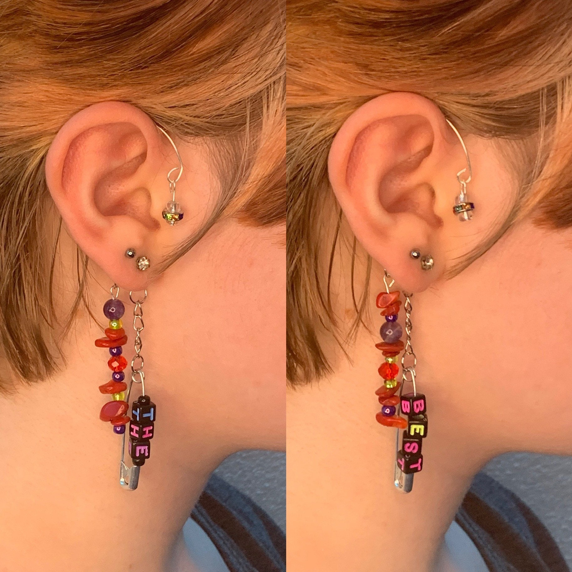 FNAF SB Earrings  SpookstressHeartArt