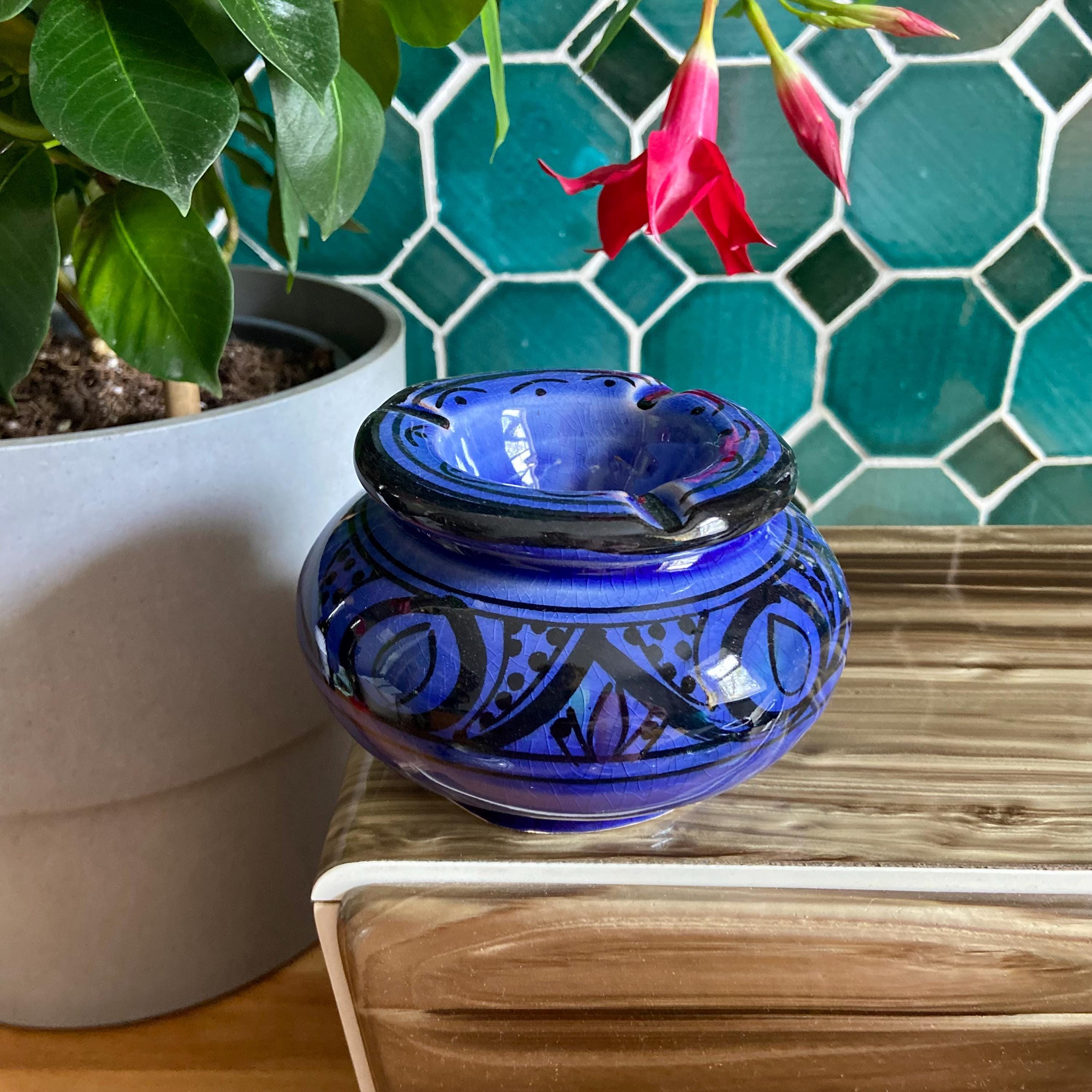 Society6 ケース Cornflower Blue Moroccan Hand Painted Amazon.com: collectiblesBuy Handcrafted Blue & White Inlay