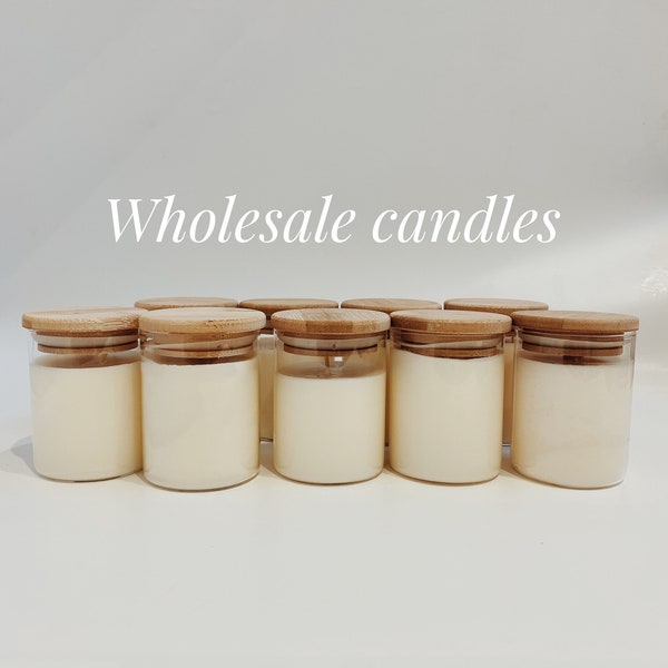 Wholesale Soy Candles. Soy Candles For Resale. Customized Wholesale Candles. With or Without Labels Candlesl