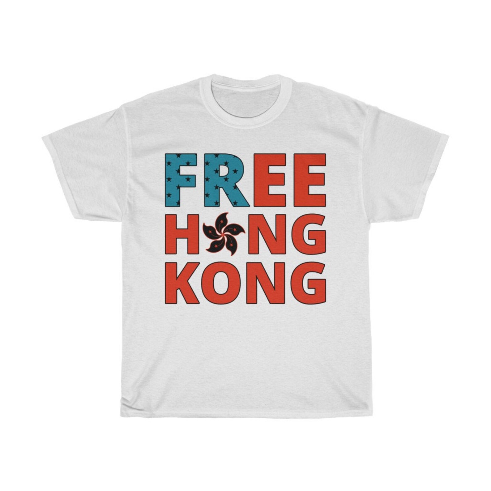 Free Hong Kong Shirt Hong Kong Shirt Free Hong Kong Etsy