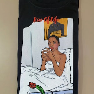 Sade Kiss of Life T-Shirt - Sade Adu The Legend - Sade T-Shirt, Sade Adu, Legend, Singer, Sade Tee