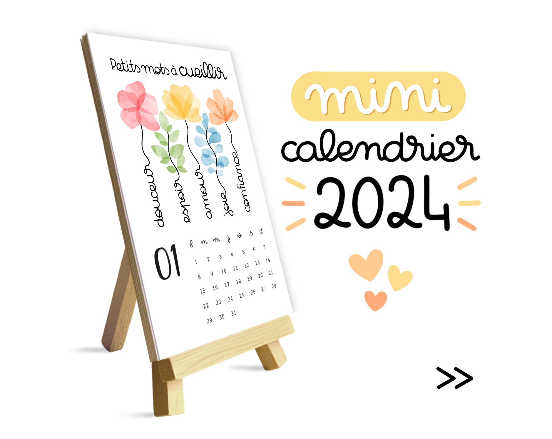 Positivity calendar -  France