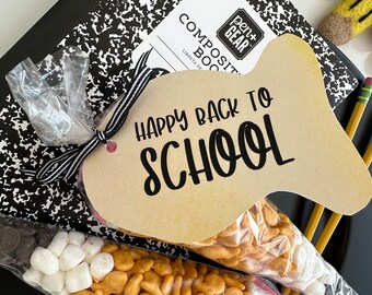 Instant Happy First Day of School & Happy Back to School | Teacher, Staff or Student Printable Tags