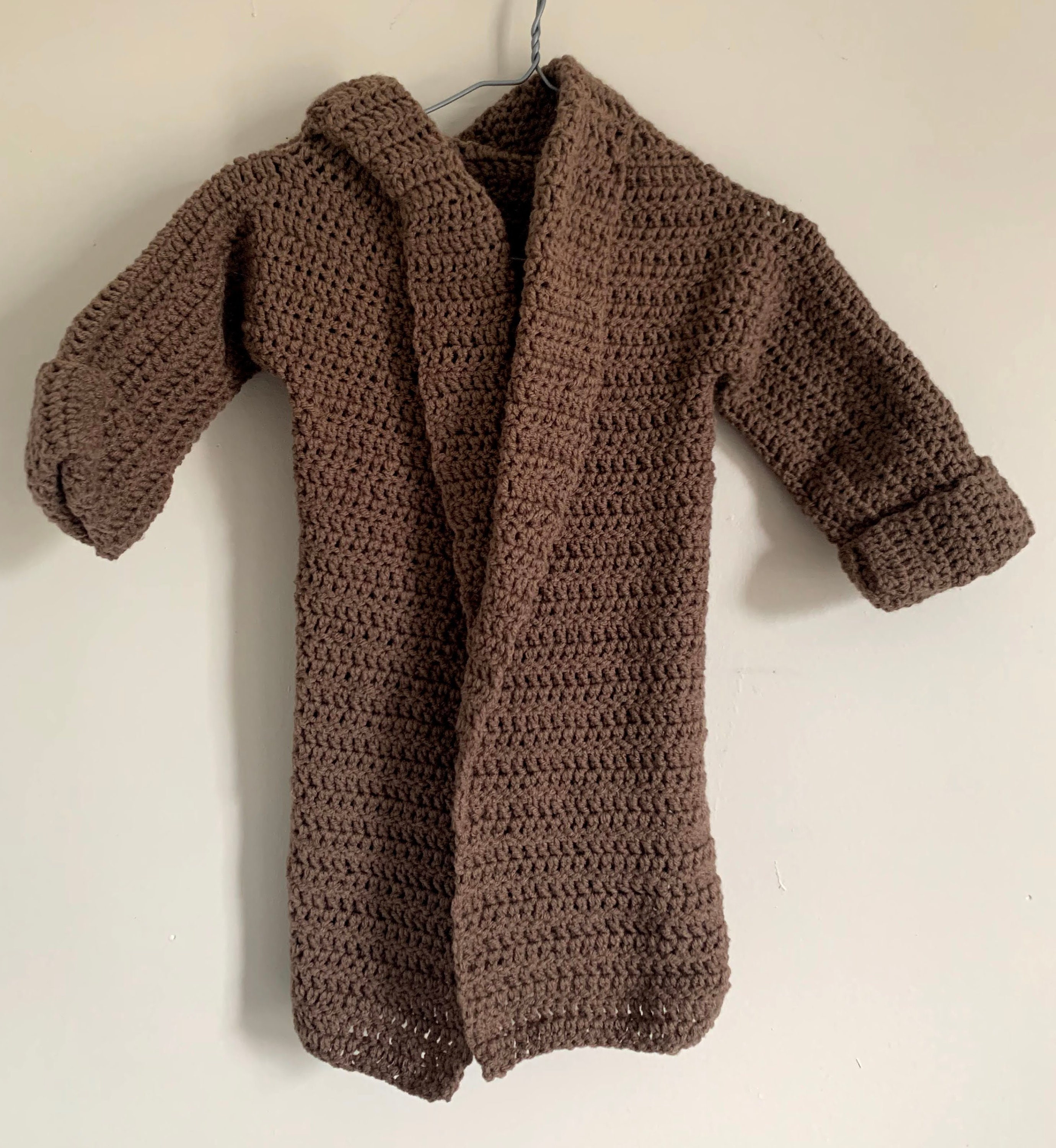 batas de bebe en crochet