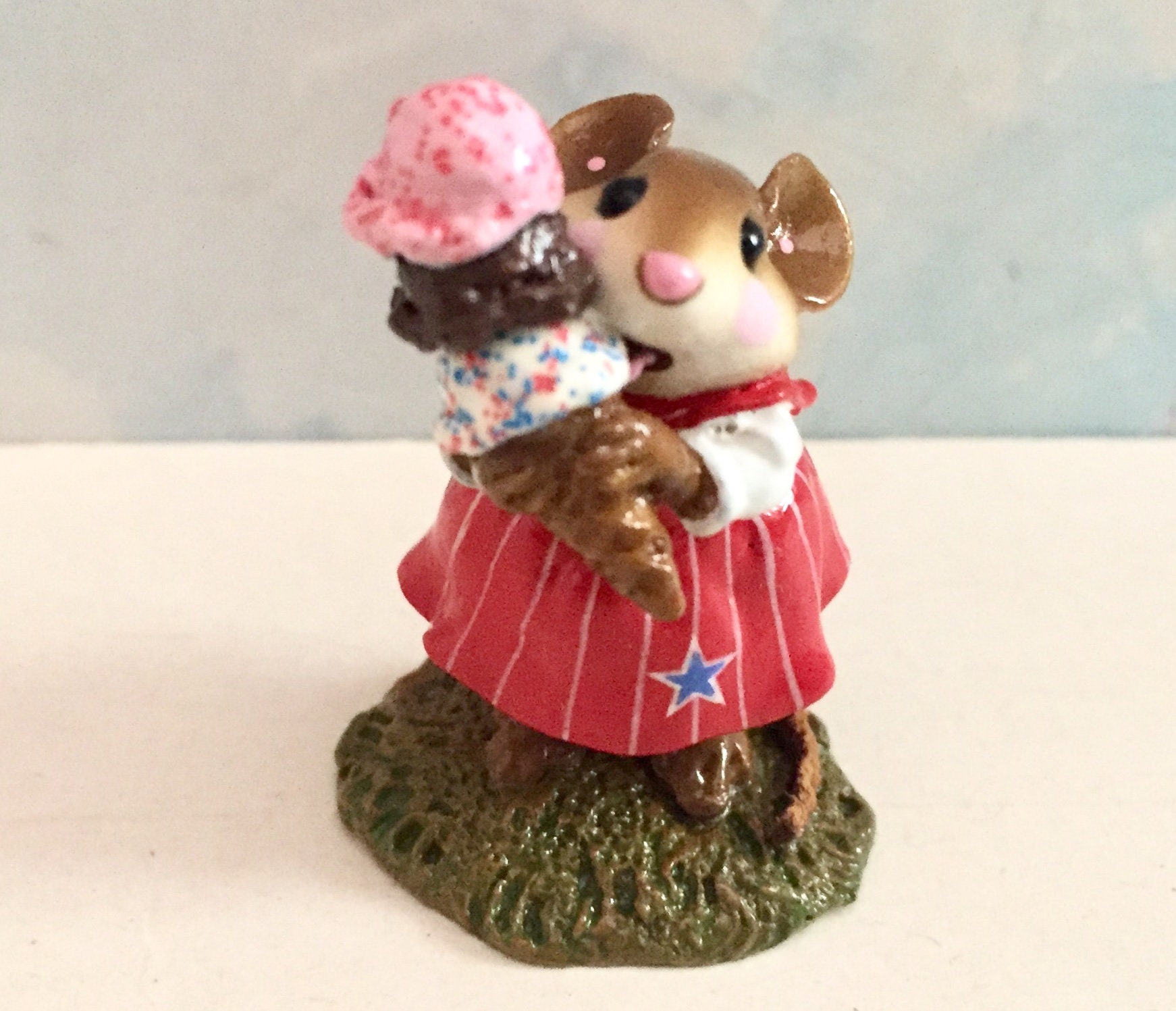 WE FOREST FOLK 小さなネズミのキューピッド 1983 ハンドメイド WE FOREST FOLK 小さなネズミのキューピッド 1983 掻ける