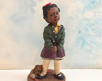 New TISH with puppy, Miss Martha Originals All God’s Children, item 1542, never displayed