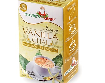 Vanilla Chai Latte I Instant Tea Mix I Nature's Guru