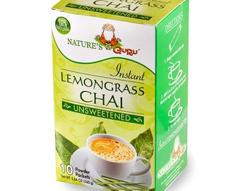 Lemongrass Chai Latte I Instant Tea Mix I Nature's Guru