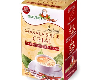 Masala Spice Chai Latte I Instant Tea Mix I Nature's Guru