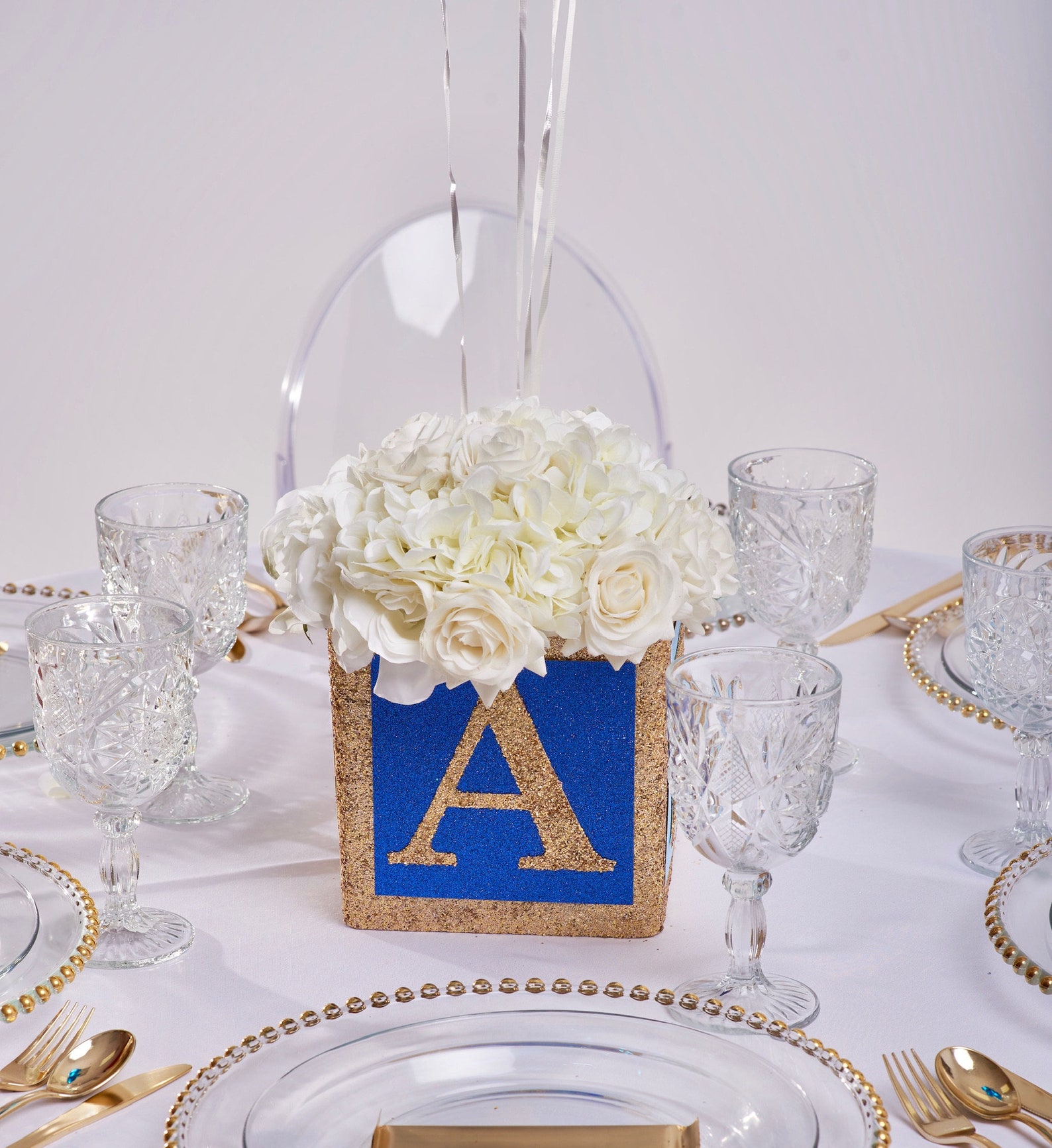 Baby Blue Baby Shower Decorations Jumbo Baby Block Letter Etsy