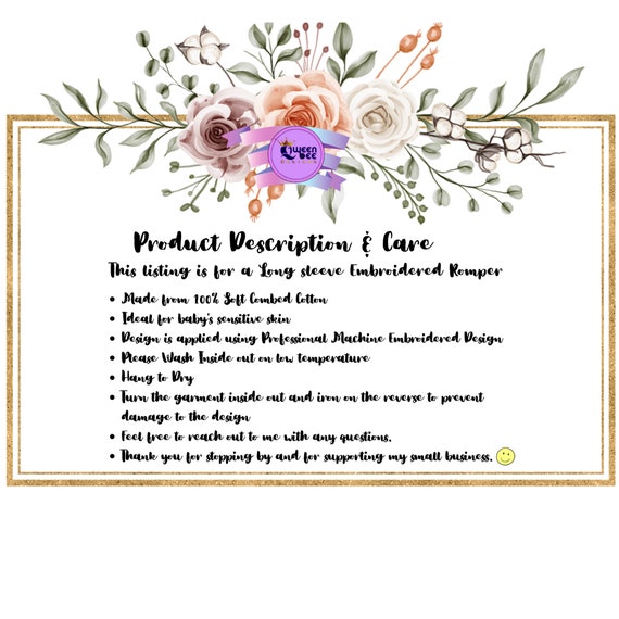 Personalized Embroidered Newborn Gown, Embroidered Applique Gown with Name, Customized Coming Home Outfit, Baby Shower Gift, Newborn Pics